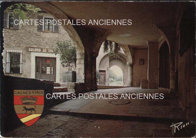 Cartes postales anciennes > CARTES POSTALES > carte postale ancienne > cartes-postales-ancienne.com Alpes maritimes  Cagnes Sur Mer