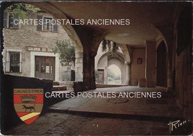 Cartes postales anciennes > CARTES POSTALES > carte postale ancienne > cartes-postales-ancienne.com Provence alpes cote d'azur Alpes maritimes Cagnes Sur Mer