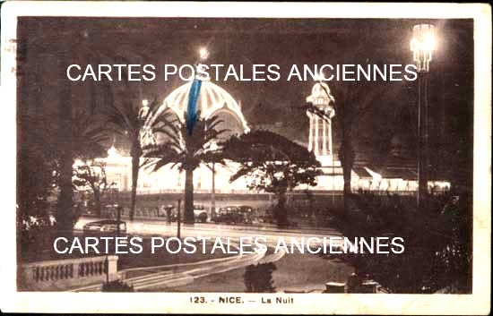 Cartes postales anciennes > CARTES POSTALES > carte postale ancienne > cartes-postales-ancienne.com Alpes maritimes  Nice