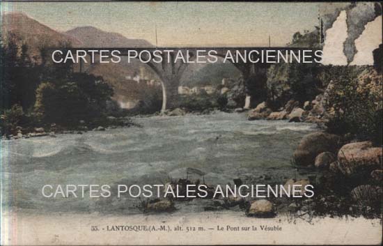 Cartes postales anciennes > CARTES POSTALES > carte postale ancienne > cartes-postales-ancienne.com Provence alpes cote d'azur Alpes maritimes Lantosque