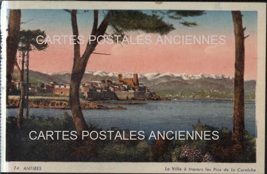 Cartes postales anciennes > CARTES POSTALES > carte postale ancienne > cartes-postales-ancienne.com  Antibes