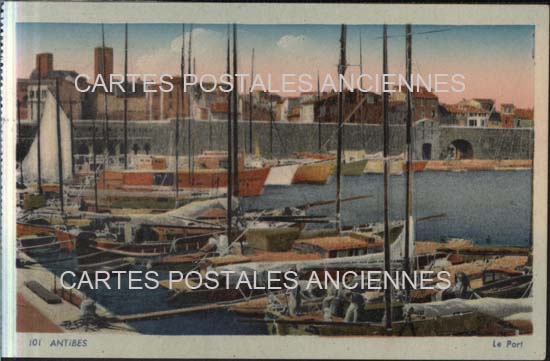 Cartes postales anciennes > CARTES POSTALES > carte postale ancienne > cartes-postales-ancienne.com  Antibes