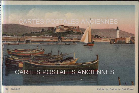 Cartes postales anciennes > CARTES POSTALES > carte postale ancienne > cartes-postales-ancienne.com  Antibes