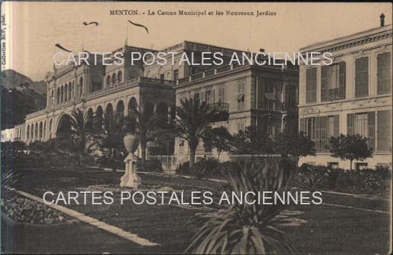 Cartes postales anciennes > CARTES POSTALES > carte postale ancienne > cartes-postales-ancienne.com  Menton