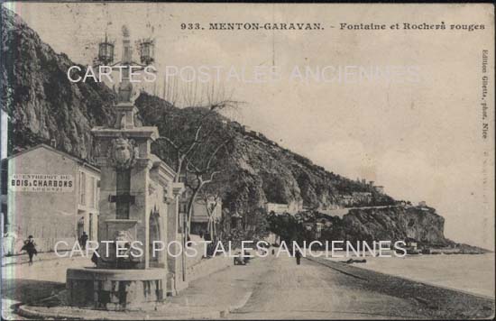 Cartes postales anciennes > CARTES POSTALES > carte postale ancienne > cartes-postales-ancienne.com  Menton
