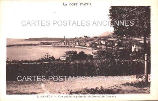 Cartes postales anciennes > CARTES POSTALES > carte postale ancienne > cartes-postales-ancienne.com  Menton