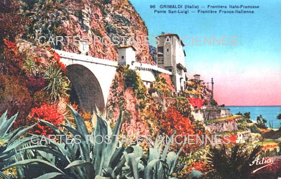 Cartes postales anciennes > CARTES POSTALES > carte postale ancienne > cartes-postales-ancienne.com  Menton