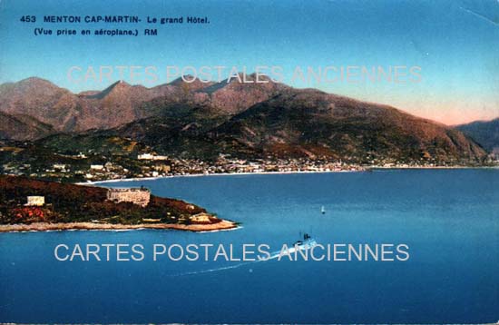 Cartes postales anciennes > CARTES POSTALES > carte postale ancienne > cartes-postales-ancienne.com Provence alpes cote d'azur Alpes maritimes Roquebrune Cap Martin