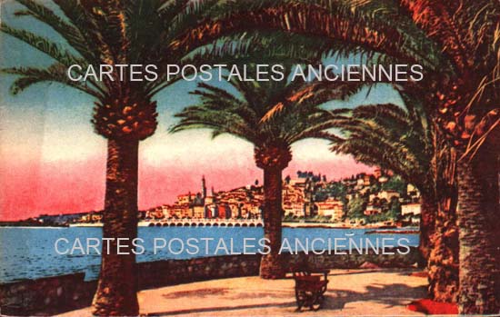 Cartes postales anciennes > CARTES POSTALES > carte postale ancienne > cartes-postales-ancienne.com  Menton