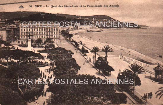 Cartes postales anciennes > CARTES POSTALES > carte postale ancienne > cartes-postales-ancienne.com Alpes maritimes  Nice