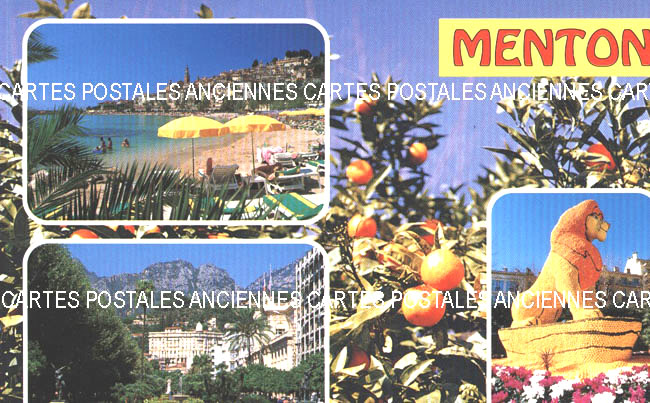 Cartes postales anciennes > CARTES POSTALES > carte postale ancienne > cartes-postales-ancienne.com Alpes maritimes  Menton