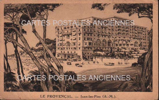Cartes postales anciennes > CARTES POSTALES > carte postale ancienne > cartes-postales-ancienne.com  Juan Les Pins