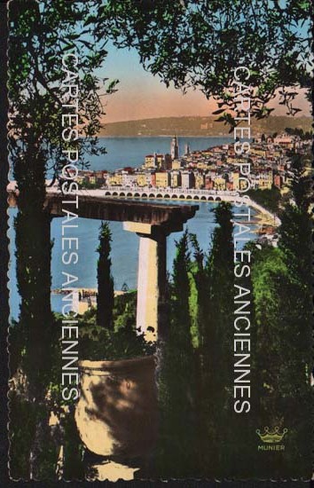 Cartes postales anciennes > CARTES POSTALES > carte postale ancienne > cartes-postales-ancienne.com  Menton