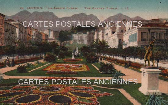 Cartes postales anciennes > CARTES POSTALES > carte postale ancienne > cartes-postales-ancienne.com  Menton