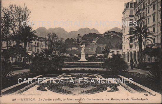 Cartes postales anciennes > CARTES POSTALES > carte postale ancienne > cartes-postales-ancienne.com  Menton