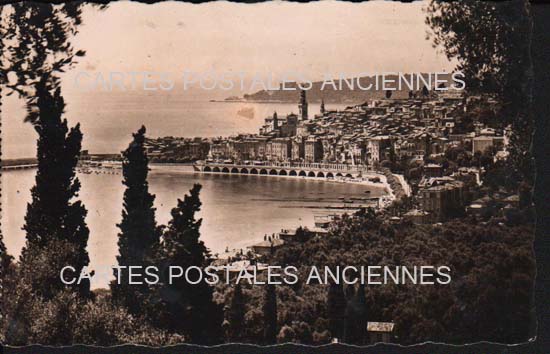 Cartes postales anciennes > CARTES POSTALES > carte postale ancienne > cartes-postales-ancienne.com  Menton