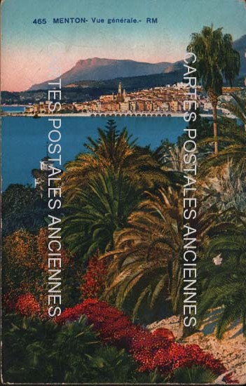 Cartes postales anciennes > CARTES POSTALES > carte postale ancienne > cartes-postales-ancienne.com  Menton