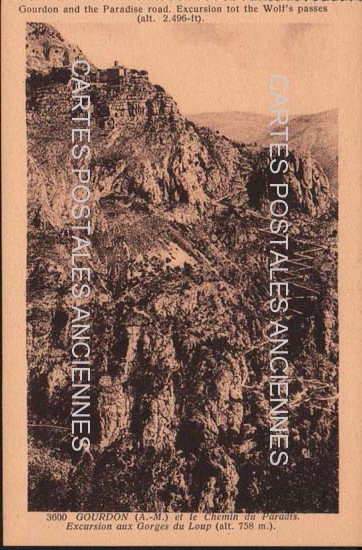Cartes postales anciennes > CARTES POSTALES > carte postale ancienne > cartes-postales-ancienne.com  Gourdon