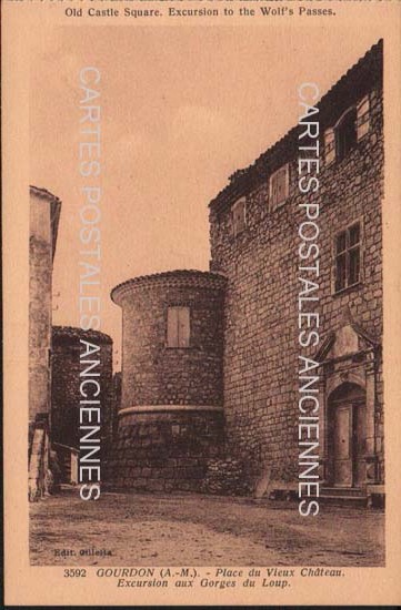Cartes postales anciennes > CARTES POSTALES > carte postale ancienne > cartes-postales-ancienne.com  Gourdon