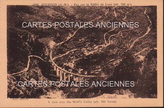 Cartes postales anciennes > CARTES POSTALES > carte postale ancienne > cartes-postales-ancienne.com  Gourdon