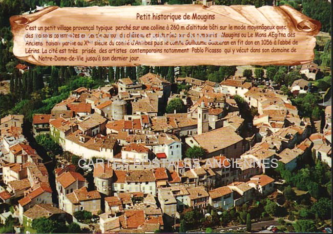 Cartes postales anciennes > CARTES POSTALES > carte postale ancienne > cartes-postales-ancienne.com Provence alpes cote d'azur Alpes maritimes Mougins