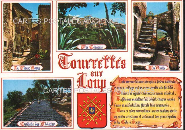 Cartes postales anciennes > CARTES POSTALES > carte postale ancienne > cartes-postales-ancienne.com  Tourette Sur Loup