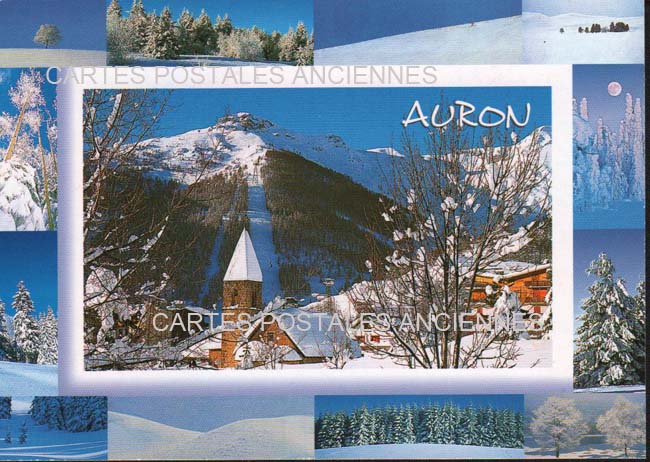 Cartes postales anciennes > CARTES POSTALES > carte postale ancienne > cartes-postales-ancienne.com Provence alpes cote d'azur Alpes maritimes Auron