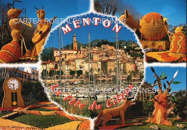 Cartes postales anciennes > CARTES POSTALES > carte postale ancienne > cartes-postales-ancienne.com  Menton