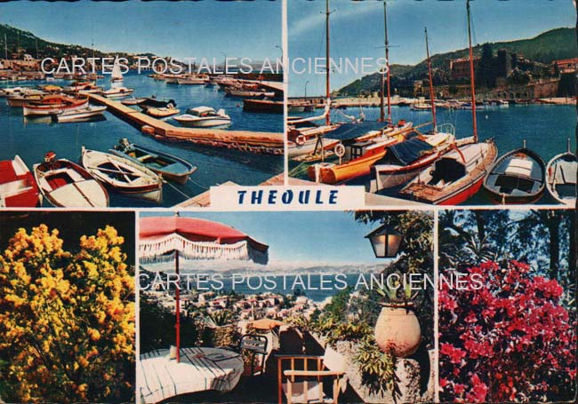 Cartes postales anciennes > CARTES POSTALES > carte postale ancienne > cartes-postales-ancienne.com Provence alpes cote d'azur Alpes maritimes Theoule Sur Mer