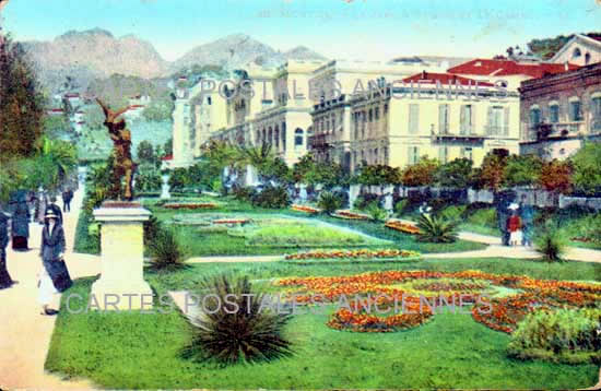 Cartes postales anciennes > CARTES POSTALES > carte postale ancienne > cartes-postales-ancienne.com  Menton