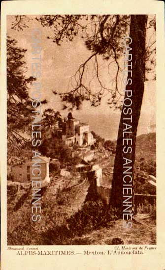 Cartes postales anciennes > CARTES POSTALES > carte postale ancienne > cartes-postales-ancienne.com  Menton