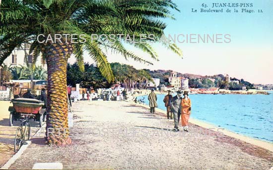 Cartes postales anciennes > CARTES POSTALES > carte postale ancienne > cartes-postales-ancienne.com  Juan Les Pins