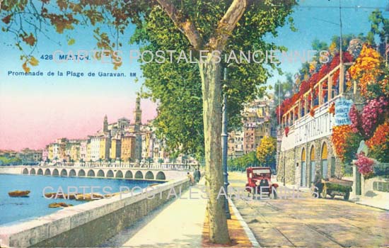 Cartes postales anciennes > CARTES POSTALES > carte postale ancienne > cartes-postales-ancienne.com  Menton