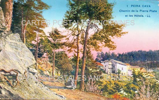 Cartes postales anciennes > CARTES POSTALES > carte postale ancienne > cartes-postales-ancienne.com Provence alpes cote d'azur Alpes maritimes Peira Cava