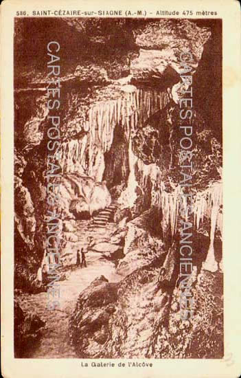 Cartes postales anciennes > CARTES POSTALES > carte postale ancienne > cartes-postales-ancienne.com Provence alpes cote d'azur Alpes maritimes Saint Cezaire Sur Siagne