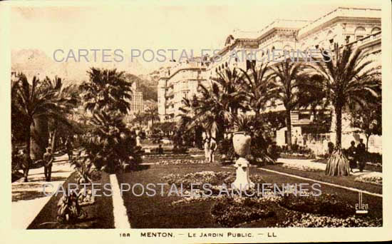 Cartes postales anciennes > CARTES POSTALES > carte postale ancienne > cartes-postales-ancienne.com  Menton