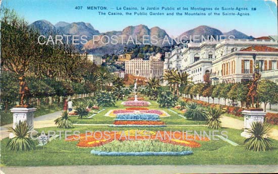 Cartes postales anciennes > CARTES POSTALES > carte postale ancienne > cartes-postales-ancienne.com  Menton