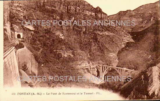 Cartes postales anciennes > CARTES POSTALES > carte postale ancienne > cartes-postales-ancienne.com Provence alpes cote d'azur Alpes maritimes Fontan