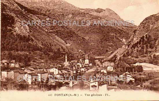 Cartes postales anciennes > CARTES POSTALES > carte postale ancienne > cartes-postales-ancienne.com Provence alpes cote d'azur Alpes maritimes Fontan