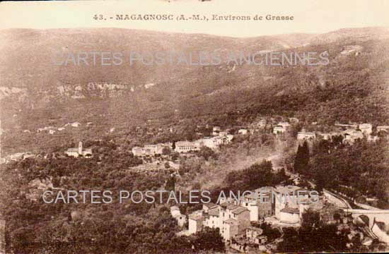 Cartes postales anciennes > CARTES POSTALES > carte postale ancienne > cartes-postales-ancienne.com Provence alpes cote d'azur Alpes maritimes Magagnosc