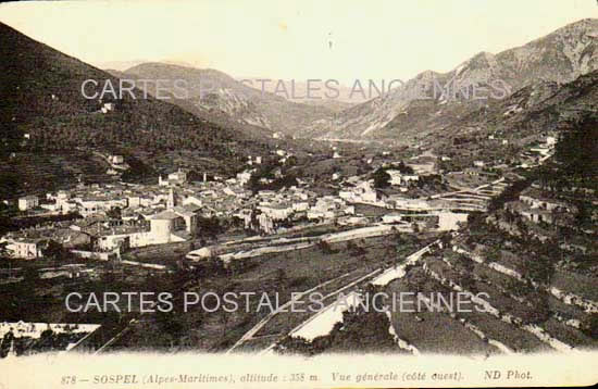 Cartes postales anciennes > CARTES POSTALES > carte postale ancienne > cartes-postales-ancienne.com Provence alpes cote d'azur Alpes maritimes Sospel