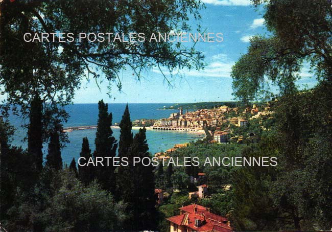 Cartes postales anciennes > CARTES POSTALES > carte postale ancienne > cartes-postales-ancienne.com  Menton