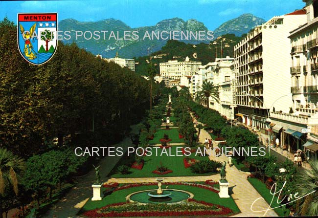 Cartes postales anciennes > CARTES POSTALES > carte postale ancienne > cartes-postales-ancienne.com  Menton