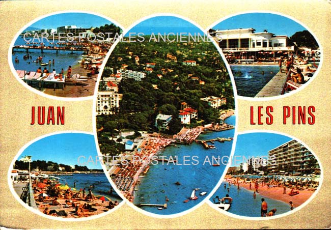 Cartes postales anciennes > CARTES POSTALES > carte postale ancienne > cartes-postales-ancienne.com Alpes maritimes  Juan Les Pins