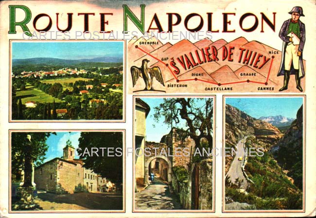 Cartes postales anciennes > CARTES POSTALES > carte postale ancienne > cartes-postales-ancienne.com Provence alpes cote d'azur Alpes maritimes Saint Vallier De Thiey