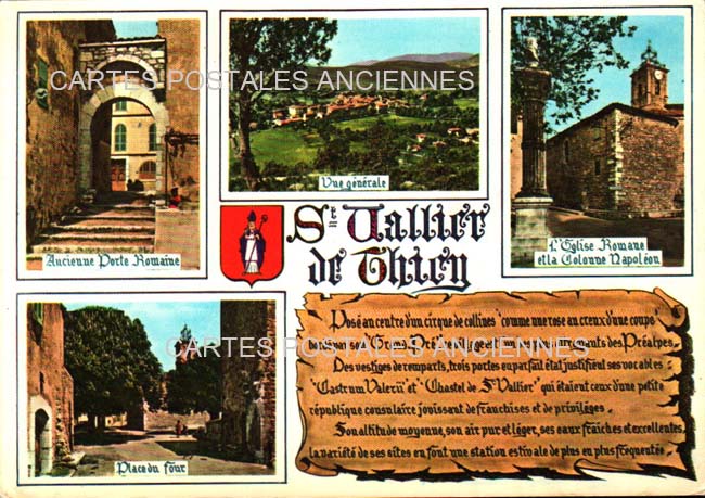 Cartes postales anciennes > CARTES POSTALES > carte postale ancienne > cartes-postales-ancienne.com Provence alpes cote d'azur Alpes maritimes Saint Vallier De Thiey