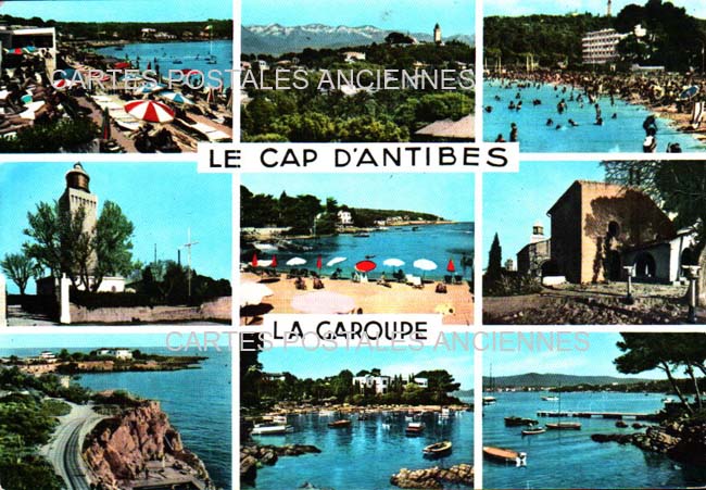 Cartes postales anciennes > CARTES POSTALES > carte postale ancienne > cartes-postales-ancienne.com Alpes maritimes  Antibes-Cap d'Antibes