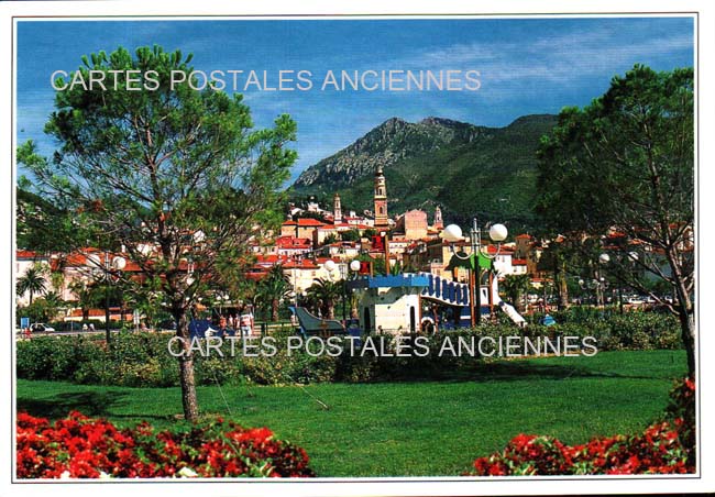 Cartes postales anciennes > CARTES POSTALES > carte postale ancienne > cartes-postales-ancienne.com  Menton