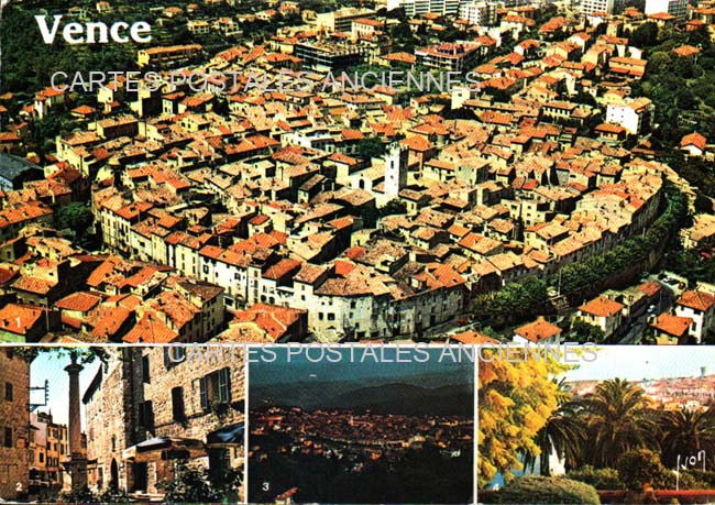 Cartes postales anciennes > CARTES POSTALES > carte postale ancienne > cartes-postales-ancienne.com Provence alpes cote d'azur Vence