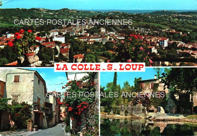 Cartes postales anciennes > CARTES POSTALES > carte postale ancienne > cartes-postales-ancienne.com Provence alpes cote d'azur La Colle Sur Loup